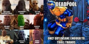Memes on the Mad Titan: Thanos