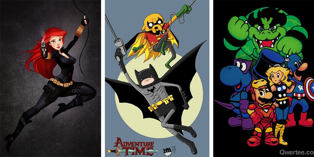 29 Popular Cartoon Characters Reimagined As DC & Marvel Superheroes -  Animated Times