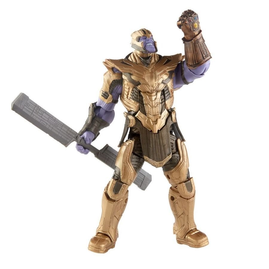 (Thanos Action Figure: Hasbro)