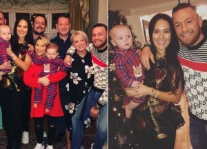 Conor McGregor With His Family