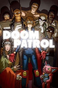 The Seventh roster of Doom Patrol, in Doom Patrol #6 (April 2017)
