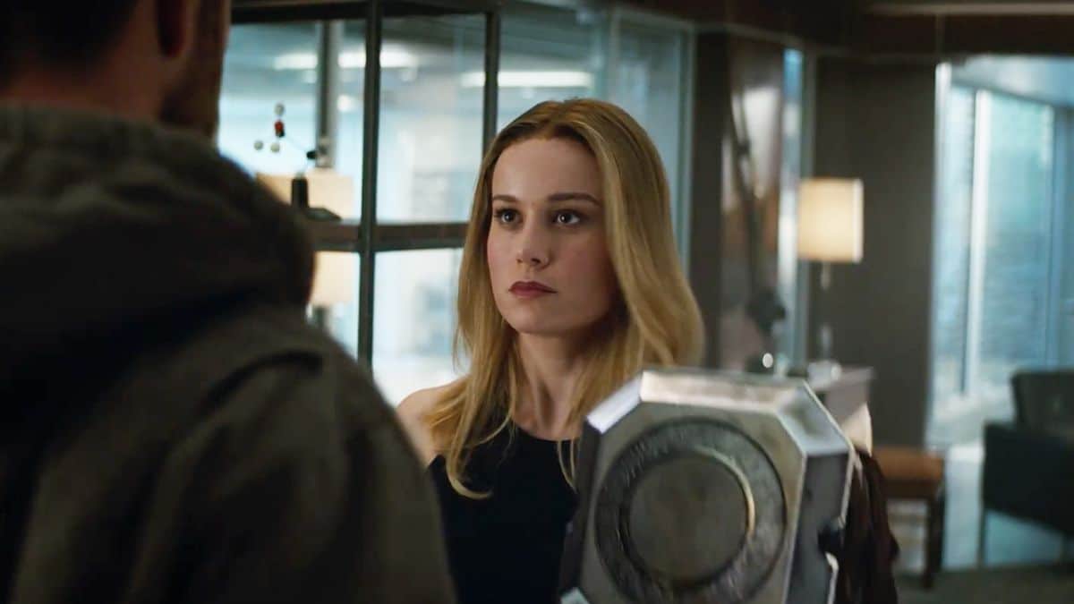 Captain Marvel Avengers Endgame