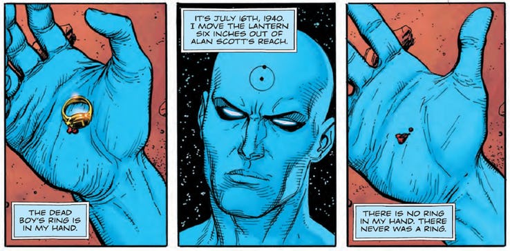 Doctor Manhattan Doomsday Clock