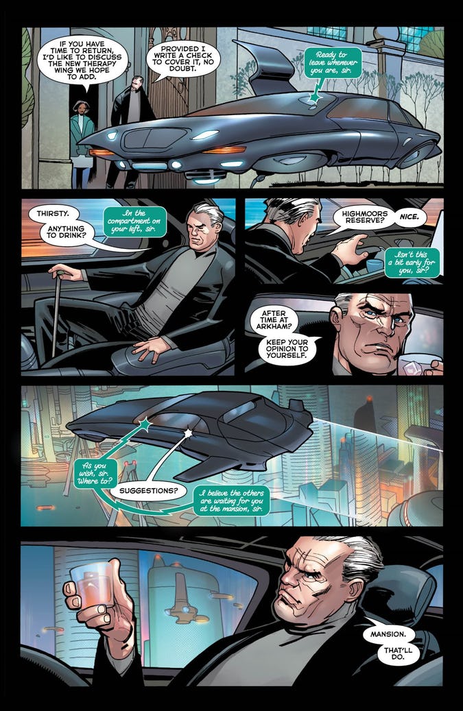 Preview for Batman Beyond #31 seems to hint at a familiar figure returning Preview for Batman Beyond #31 seems to hint at a familiar figure returning