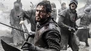 Jon Snow in the Battle Of Winterfell