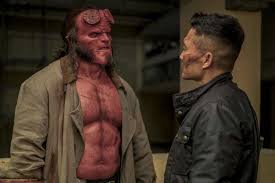 David Harbour, Producers and Director fight on sets of "Hellboy"