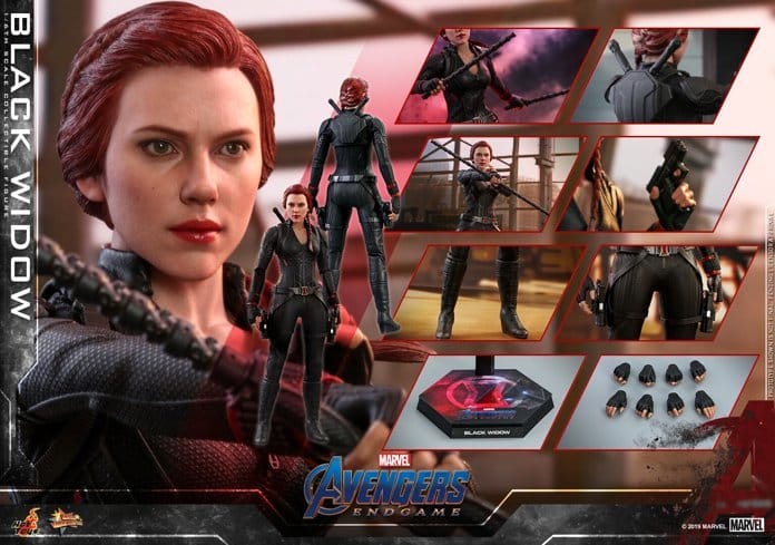 Black Widow figure and accessories Black Widow figure and accessories