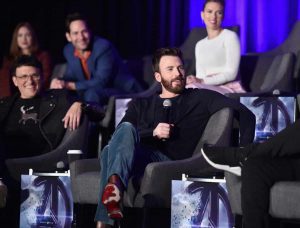 Chris Evans in an interview