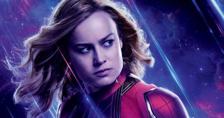 A closer look at Captain Marvel's new suit from Avengers: Endgame photos.