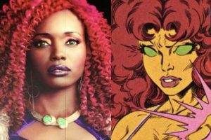 DC Titans Comic-Accurate Starfire Costume Revealed In New Image