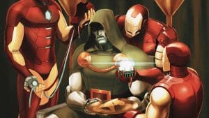 How does Doctor Doom become the Infamous Iron Man?