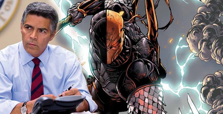 Morales will suit up as Deathstroke in Titans Morales will suit up as Deathstroke in Titans
