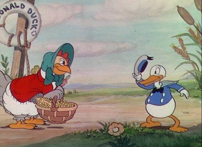 Donald Duck's first appearance was in Donald Duck's first appearance was in