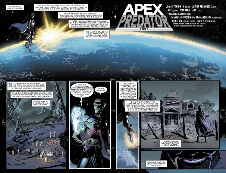 Hawkgirl wants J'onn J'onzz to make humans living weapons, pic courtesy: youdontreadcomics.com Hawkgirl wants J'onn J'onzz to make humans living weapons, pic courtesy: youdontreadcomics.com