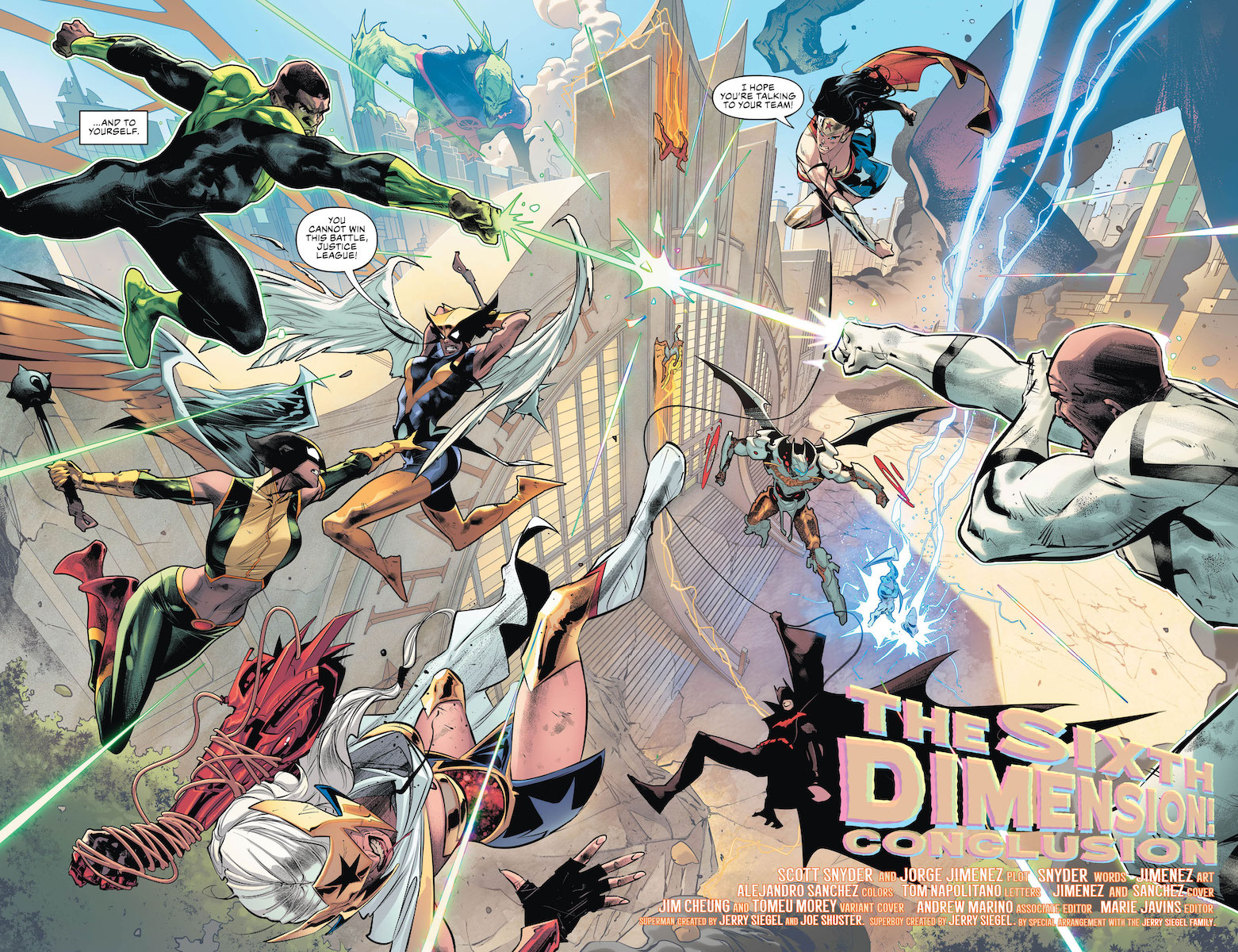 Justice League vs Justice League Battle Teased In Justice League #25 Preview Art