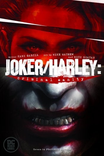 Cover for the upcoming Joker/Harley: Criminal Sanity book. Cover for the upcoming Joker/Harley: Criminal Sanity book.