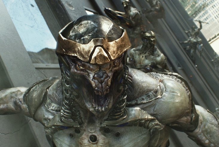 Rocket says that the chitauri are the weakest army in the universe. Pic courtesy: marvel-movies.fandom.com