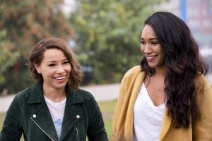 Flash’s Grant Gustin Speaks Against Racist Attacks Against Co-Star Candice Patton