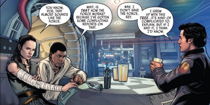 From Star Wars: Poe Dameron. Pic courtesy: Marvel comics