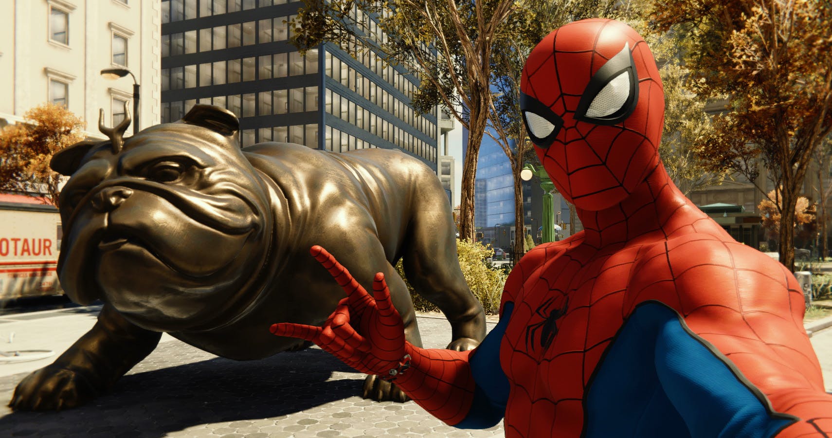 PS4 Easter Egg found hidden in Spider-Man Far From Home - Animated