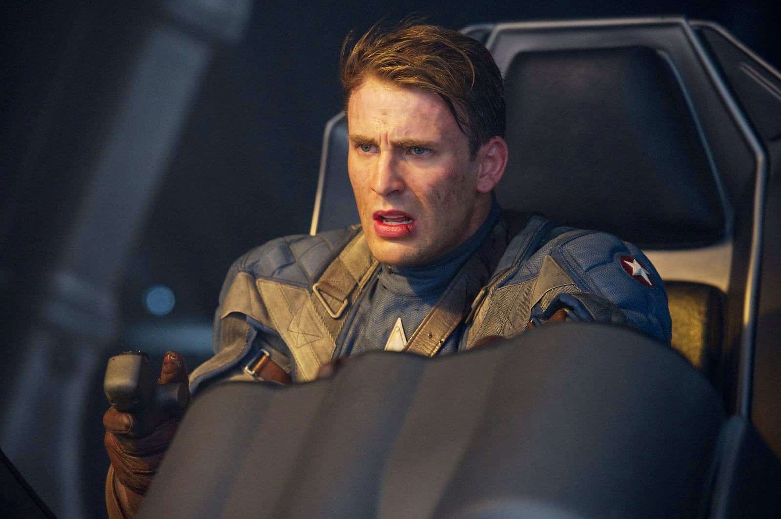 Looks like jumping out of the plane wasn't an option for Captain America. Pic courtesy: marvelcinematicuniverse.fandom.com Looks like jumping out of the plane wasn't an option for Captain America. Pic courtesy: marvelcinematicuniverse.fandom.com