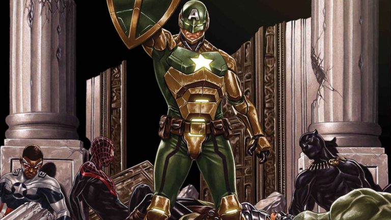 Captain Marvel’s suit gets a remodel inspired by 2017 Secret Empire Series