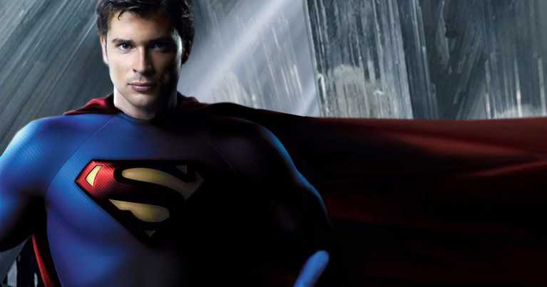 Smallville fans never got to see Tom Welling in the full Superman suit. Pic courtesy: tvweb.com
