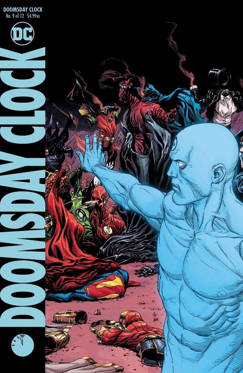 Doomsday Clock wasn't received well in the beginning. Pic courtesy: toywiz.com
