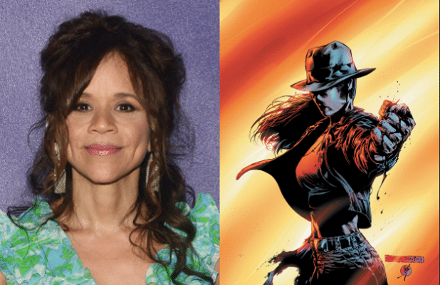 Rosie Perez as Renee Montoya. Pic courtesy: yahoo.com