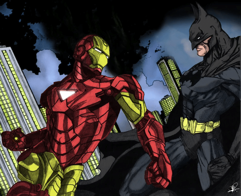 Batman and Iron Man