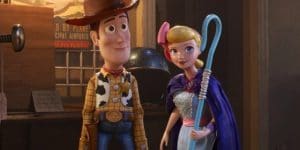 Woody and his friend, Bo Peep