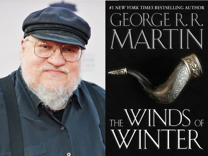 George R.R. Martin will first finish Winds of Winter before touching any other project. Pic courtesy: insider.net