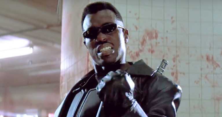 Wesley Snipes is fine with Mahersala Ali as Blade. Pic courtesy: denofgeek.com