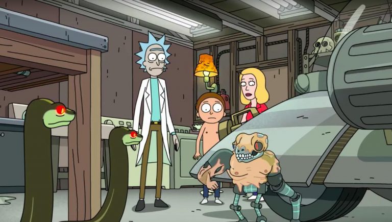 Rick and Morty season 4 post credit scene