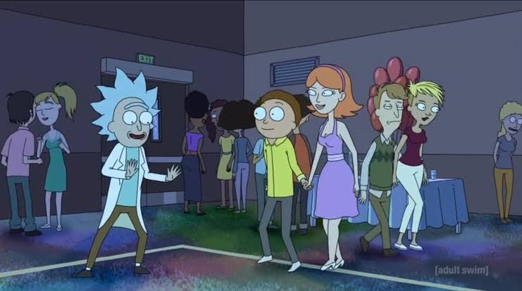 Morty and Jessica are the romantic center of the show. Pic courtesy: Reddit.com