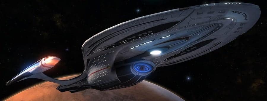 This is the new Starship of Picard
