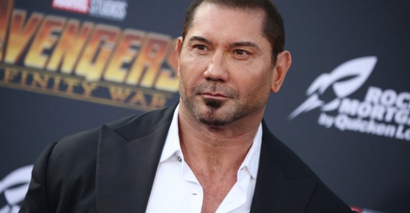 dave at a Marvel promotional event