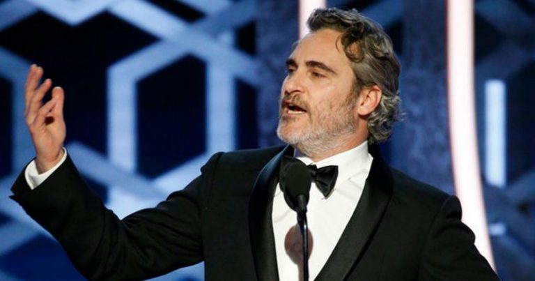Joaquin Pheonix and the censored award speech