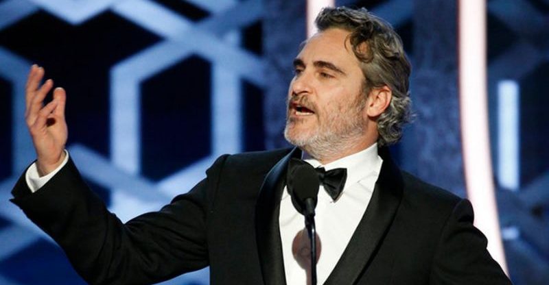 Joaquin Pheonix and the censored award speech