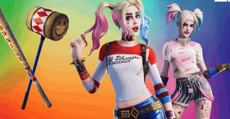 Harley Quinn skins have finally arrived: Fortnite