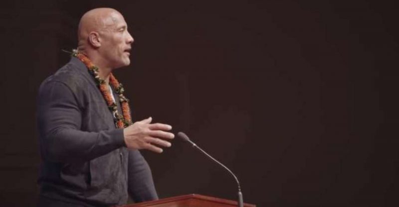 Dwayne Johnson delivers a heartfelt eulogy for his late father
