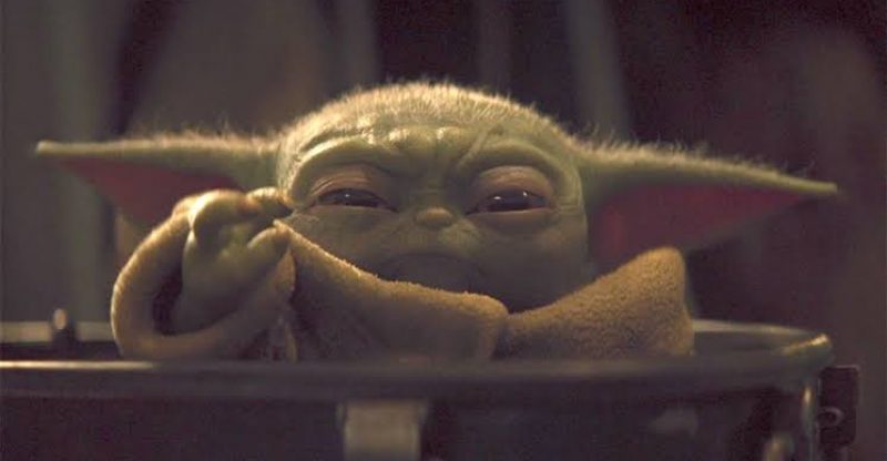 Baby Yoda Life Size Figure