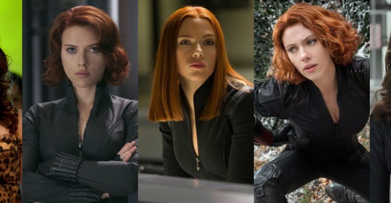 Natasha Romanoff gets a new haircut