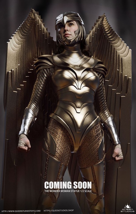 The Statue is Second in Studio's DC series of 1:2
