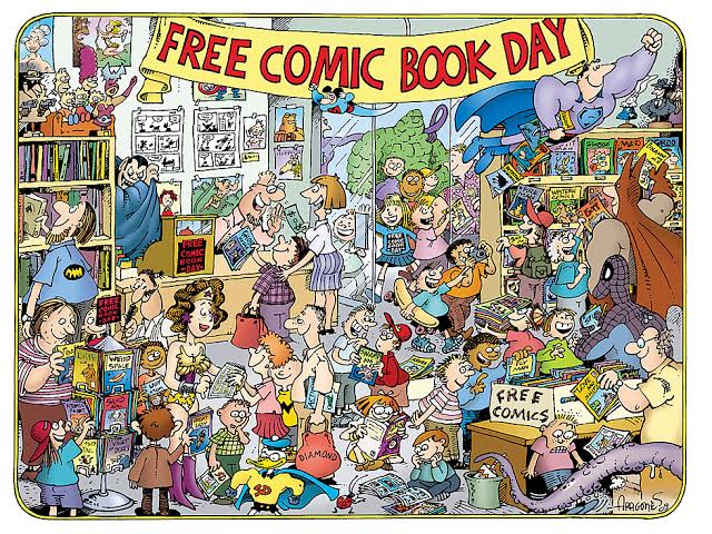 2nd May: Free Comic Book Day
