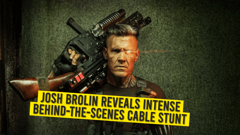 Josh Brolin Reveals Intense Behind-the-Scenes Cable Stunt