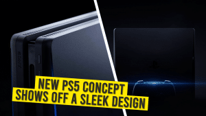 Concept design of upcoming PS5