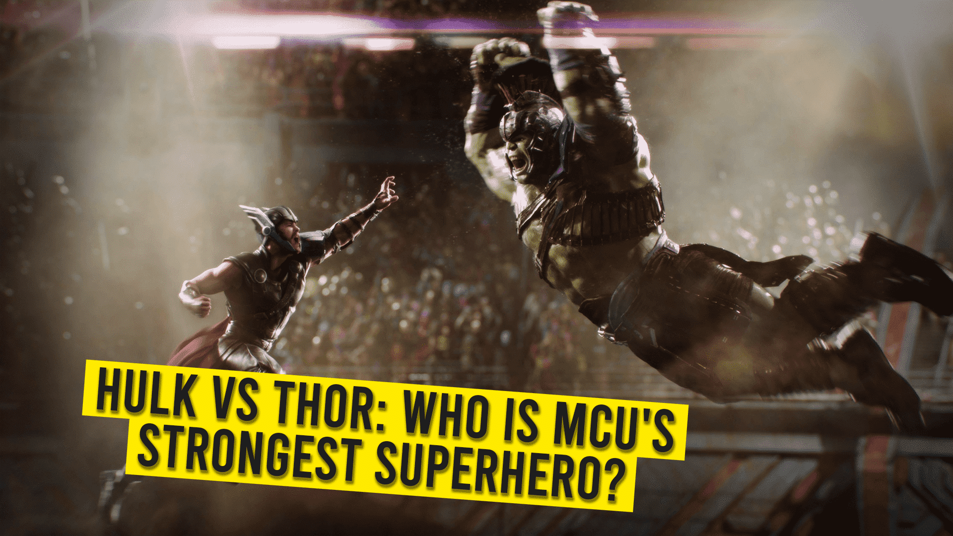 Hulk Rivalry with Thor
