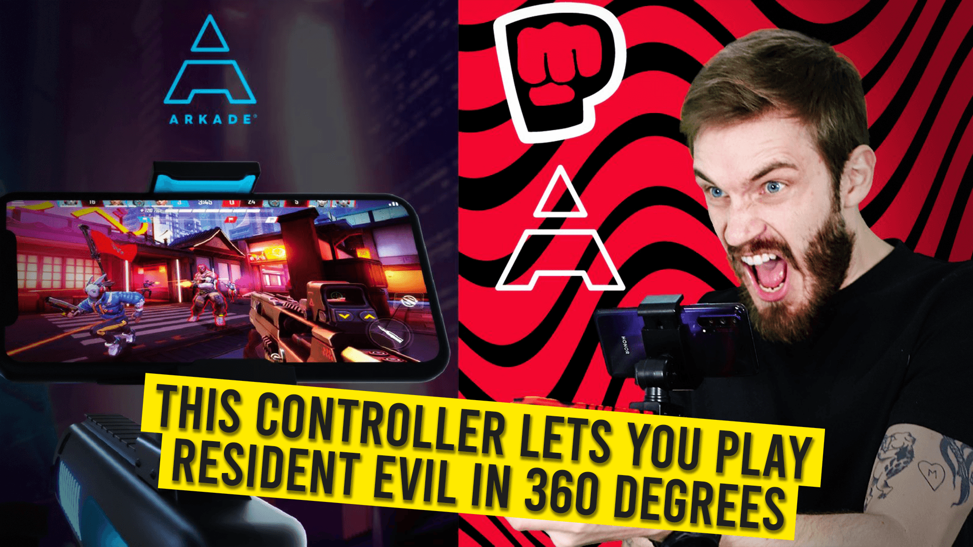 360 degree Arkade controller