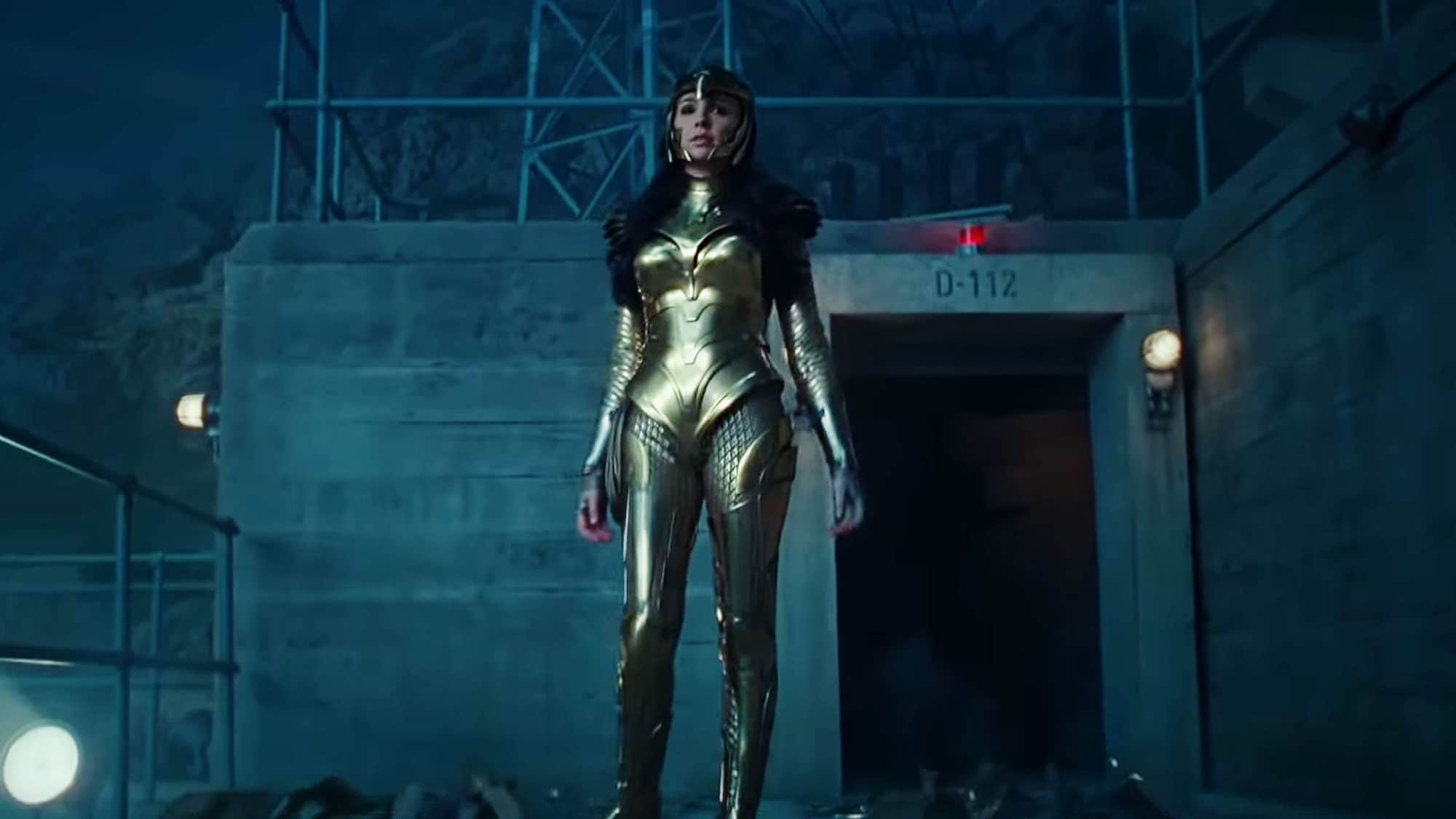 Wonder Woman in her Golden Armour
